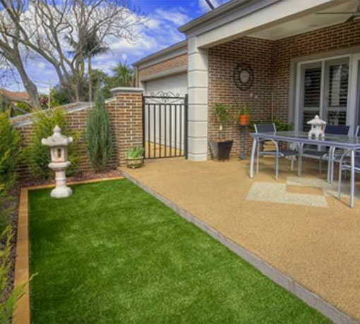 Landscaping Pebble Pave Image